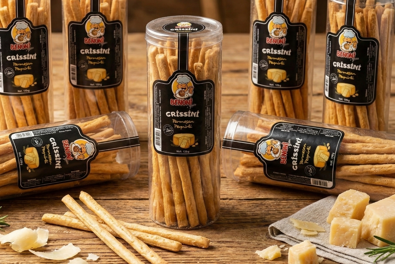 Parmesan Peynirli Grissini